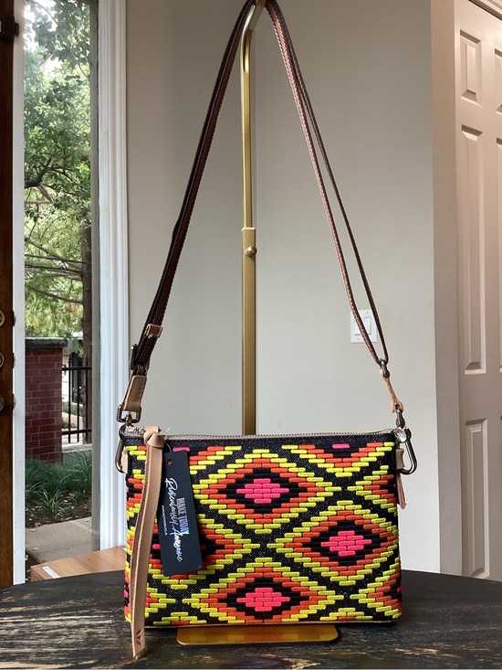 Consuela Handbags - Consuela Rae Embroidered Midtown Crossbody
